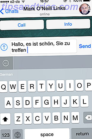 Schiefer ist eine iOS 8 Tastatur, die Gespräche für Sie slated6 übersetzt