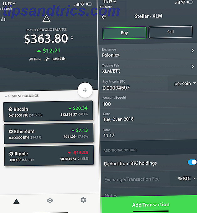 iPhone Cryptocurrency apps - delta