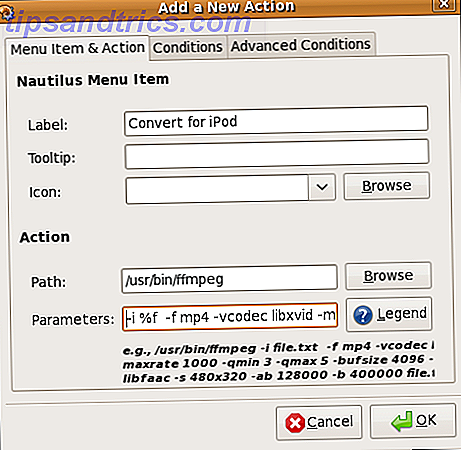 Wie man benutzerdefinierte Funktionalität zu Nautilus [Linux] optionsnact hinzufügt