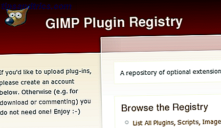 Cómo usar scripts y complementos en el registro GIMP