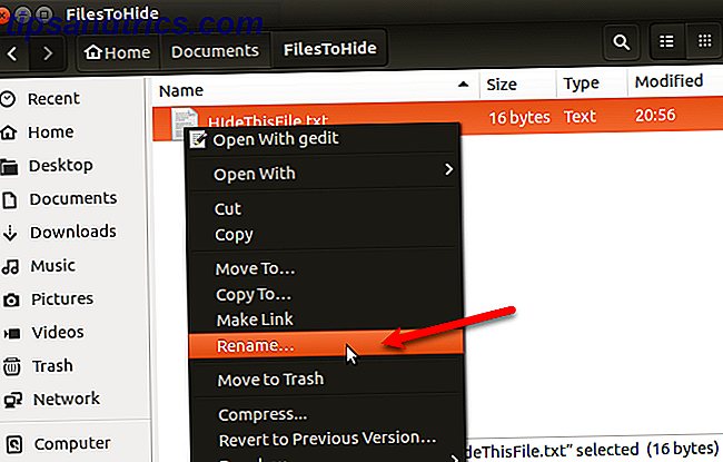 Cambiar el nombre de un archivo en Nautilus en Ubuntu