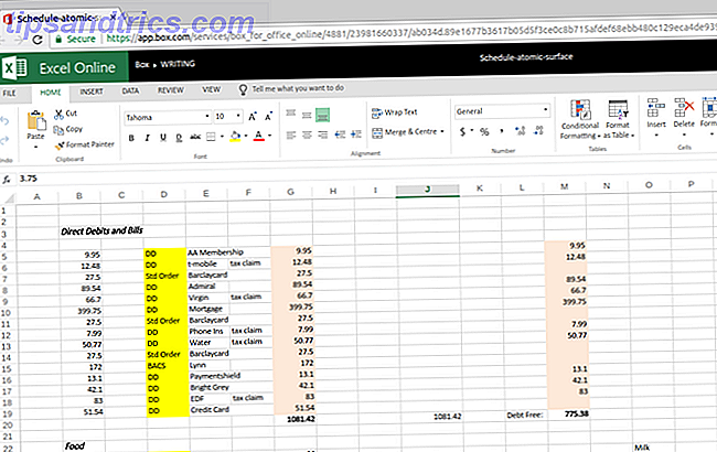 linux excel på nätet