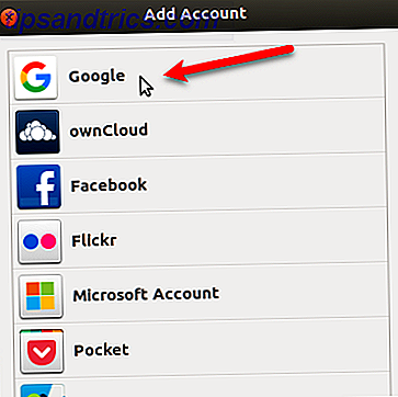 Tilføjelse af en Google Drive-konto til Ubuntu