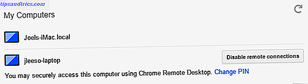 Steuern Sie Ihren PC von überall aus Chrome Remotedesktop-Fenster von Chrome Remote Desktop 3