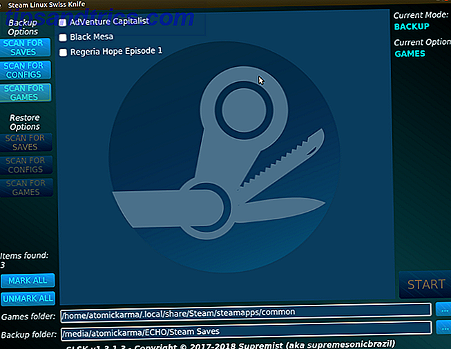 Cómo hacer una copia de seguridad de Steam Game Data en Linux