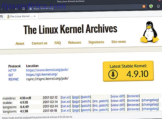 Sådan kompilerer du din egen Linux Kernel Vanille Kernel Kilder