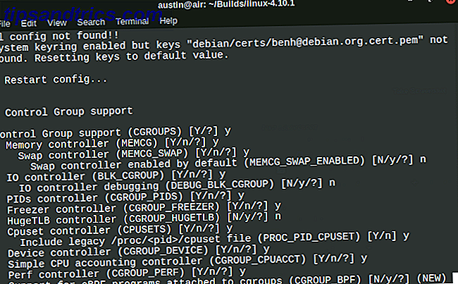 Comment compiler votre propre noyau Linux Make Localmodconfig New