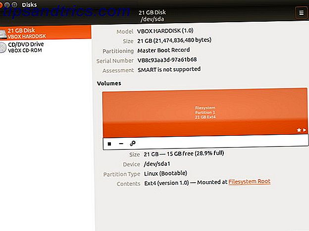 Slik administrerer du Ubuntu HDD med diskverktøy