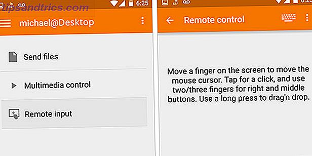 kde-connect-android-remote-pavé tactile