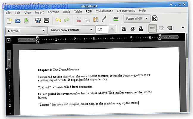 Letvægts Linux Software - AbiWord Word Processor