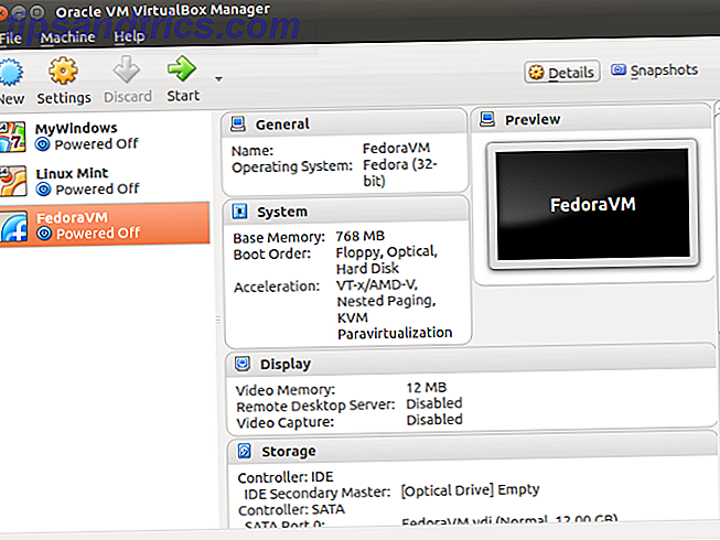 Linux virtuelle Maschinen virtualbox