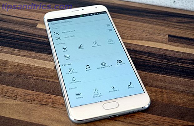Meizu Phone Ubuntu Indstillinger