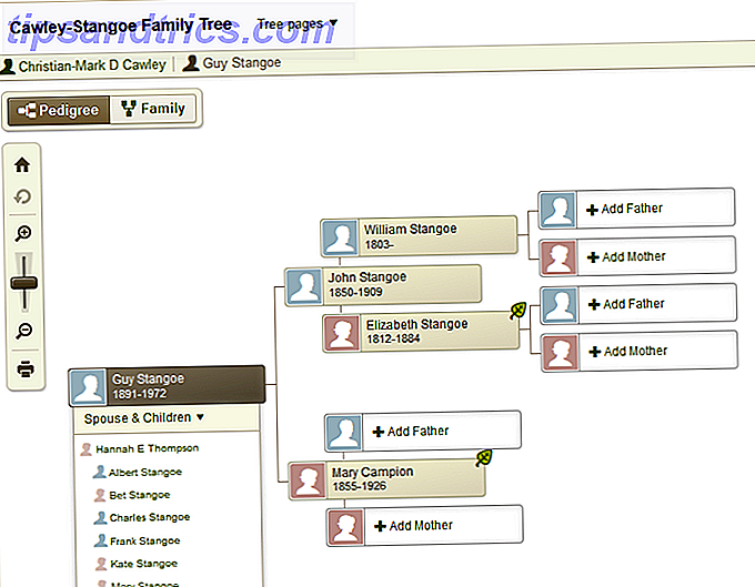 Imprescindible y gratuito Family Tree Software para Linux Family Tree image1