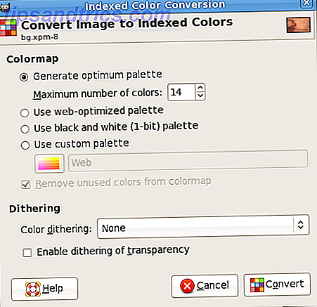 Cómo crear una imagen personalizada de Splash para GRUB indexcolor
