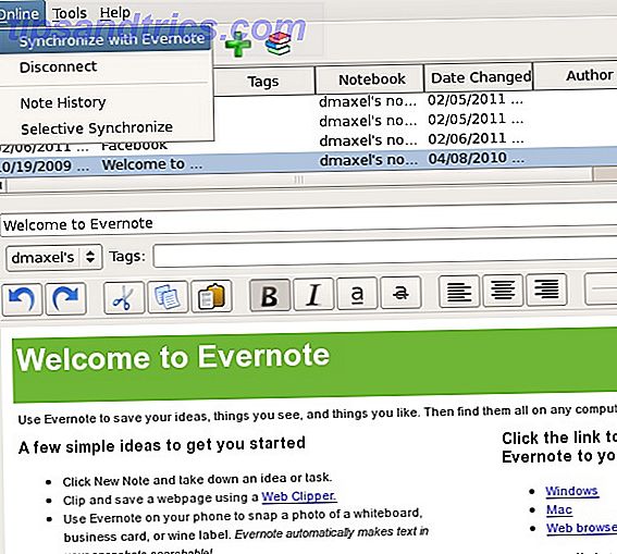 evernote klient for linux