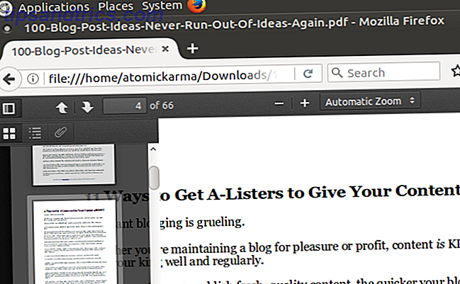 7 bedste Linux PDF-seere - og Adobe Reader er bare en af ​​dem muo linux pdf apps browser