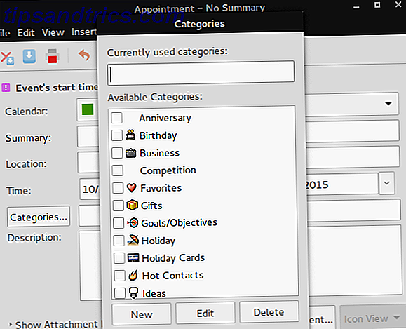 linux-kalendere-evolution-kategorier