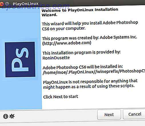 Como instalar o Adobe Photoshop em fontes linux-ms