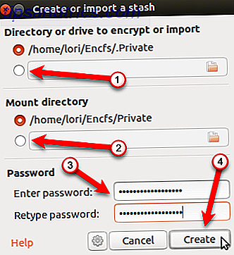 crypter les fichiers et dossiers dans ubuntu