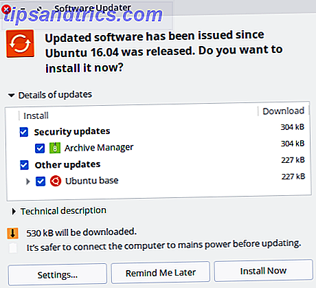 Ubuntu Software Updater