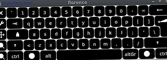 florence toetsenbord op het scherm