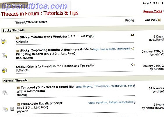 6 sites úteis para aprender novos fóruns do Ubuntu Tweaks & Tricks