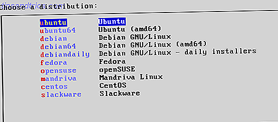 NetbootCD: Installieren Sie Ubuntu, Fedora, Debian und mehr von einer CD [Linux] Netbootcd Distributionen