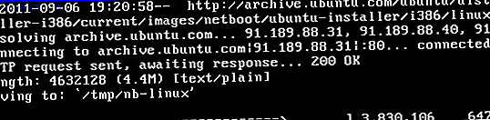 NetbootCD: Installer Ubuntu, Fedora, Debian og mere fra en cd [Linux] netbootcd downloading