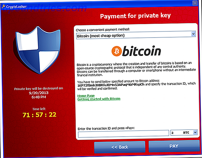 Ameaça de Malware do Cryptolocker Ransomware
