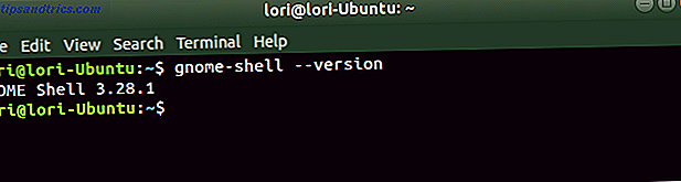 Obtenga la versión actual de GNOME Shell