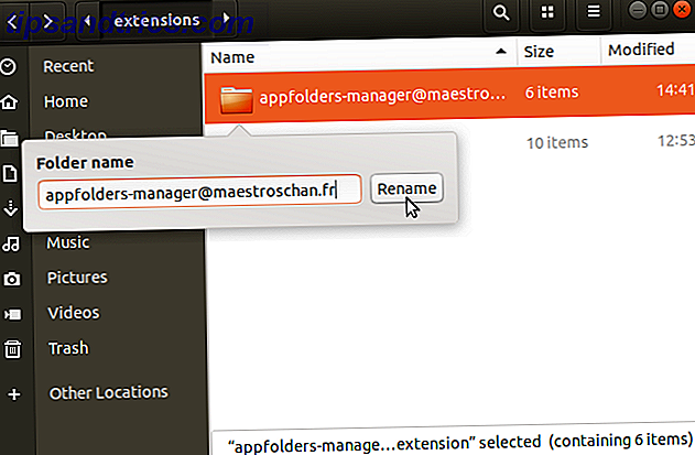 Cambiar el nombre de la carpeta de extensión a uuid en el archivo metadata.json