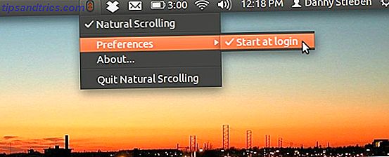 natürliches Scrollen ubuntu