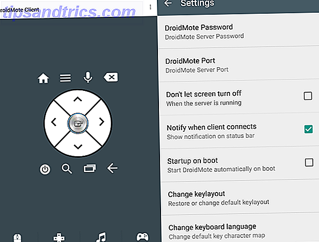 linux-android-fjernstyret droidmote