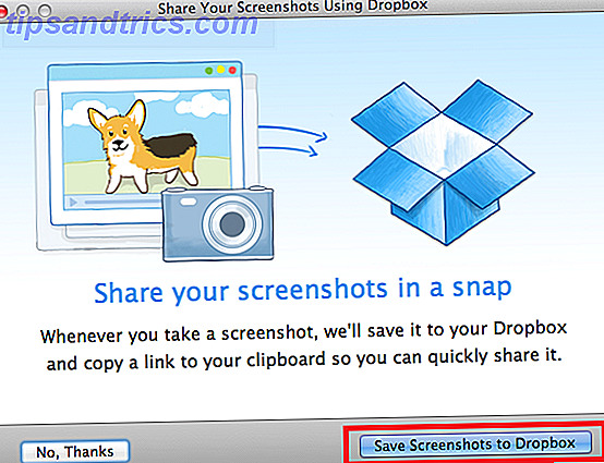 Comment enregistrer et télécharger automatiquement des captures d'écran vers des captures d'écran Dropbox sur Mac