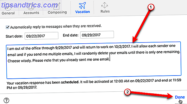 courrier électronique hors bureau répondre icloud mail