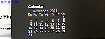 Yosemite-widget-måned-kalender