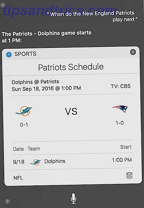 Sports Game Summary Siri på Mac
