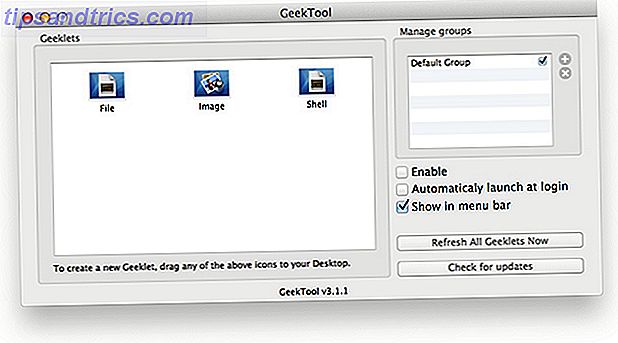 Möchten Sie lieber Ihren langweiligen Desktop mit nützlichen Systeminformationen oder Familienfotos füllen?  Sie brauchen GeekTool.