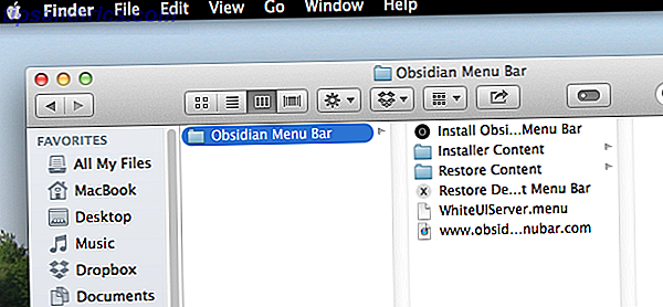 De menubalk van Pimp Your Mac met de beste aanpassingen en apps aanpassen mac menubar