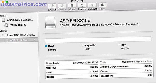 macOS-Festplatten-Dienstprogramm