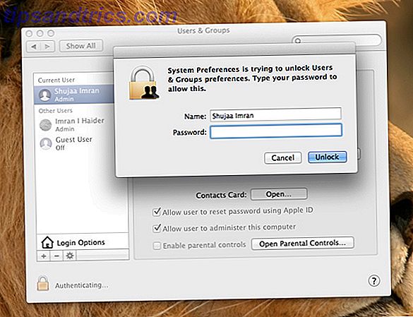 Zurücksetzen-OSX-Passwort-Authentifizieren