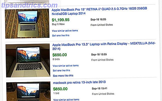 eBay MacBook Auksjoner