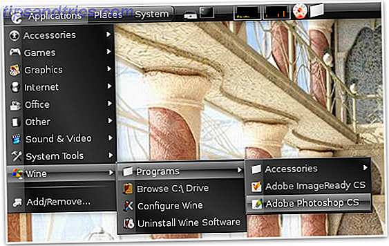 Voer Windows-applicaties uit op Linux (of Mac) met het WINE-menu