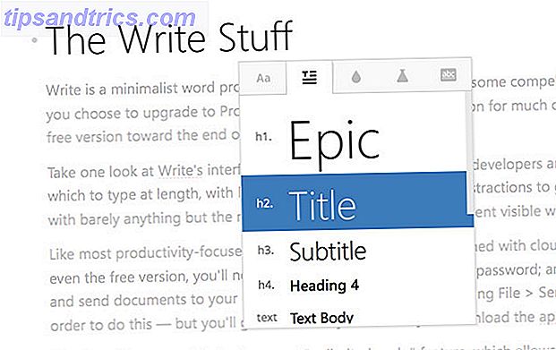 Write !: Un traitement de texte minimal avec Cloud Sync, Markdown & More écriture formatage