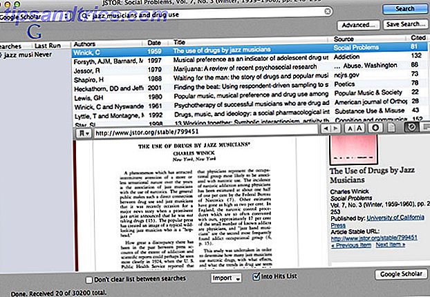 Criar bibliografias e notas de rodapé é mais fácil com Bookends para Mac Bookends broweser