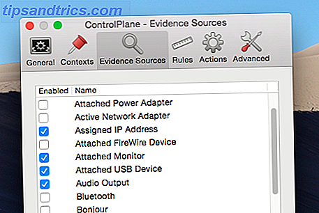 Automatisez les paramètres Mac en fonction de votre emplacement avec les sources de preuves de ControlPlane