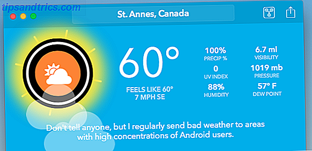 CARROT es tu Robot meteorológico personal Snarky para Mac y iPhone