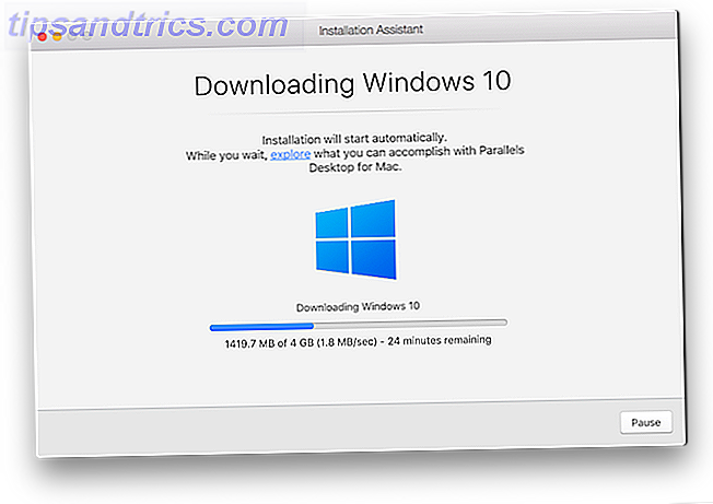 Vil du kjøre Windows-apper på Mac-en din?  Parallels Desktop kan ha Windows 10-installasjonen din oppe i løpet av 10 sekunder.