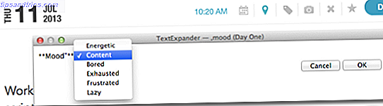 TextExpander forma el estado de ánimo