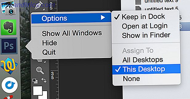 Come utilizzare più desktop in thisdesktop per Mac OS X.